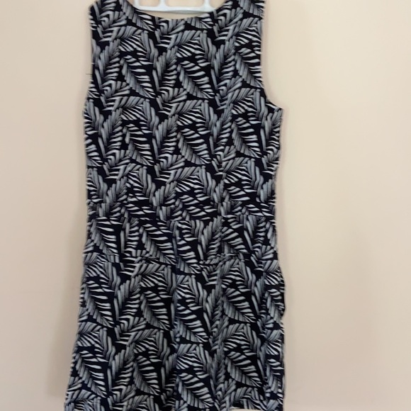Loft palm print romper - Picture 5 of 8